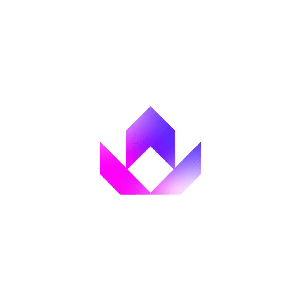 White Gradient Logomark