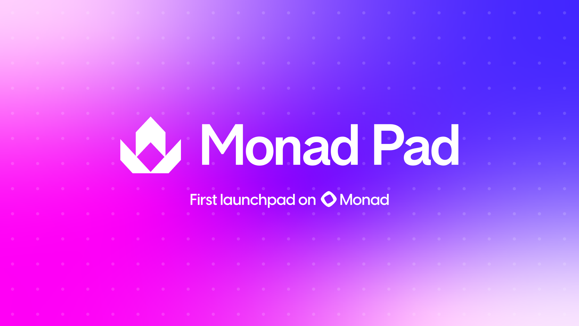 Monad Pad - Launch on solid ground